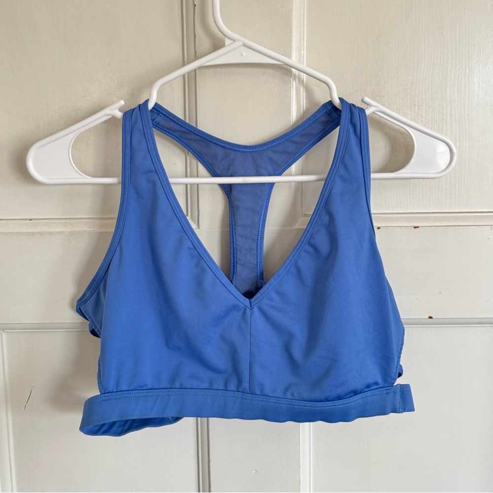 Victorias Secret Sport blue strappy back sports bra size‎ large